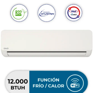 Aire Acondicionado Split Inverter 12.000 btu Marca Anwo modelo infinity